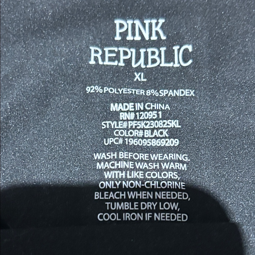 Pink Republic Black Long Sleeve Tee - Picture 2 of 4